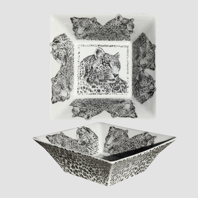 Milano WILD SPIRIT Zebra Squared bowl