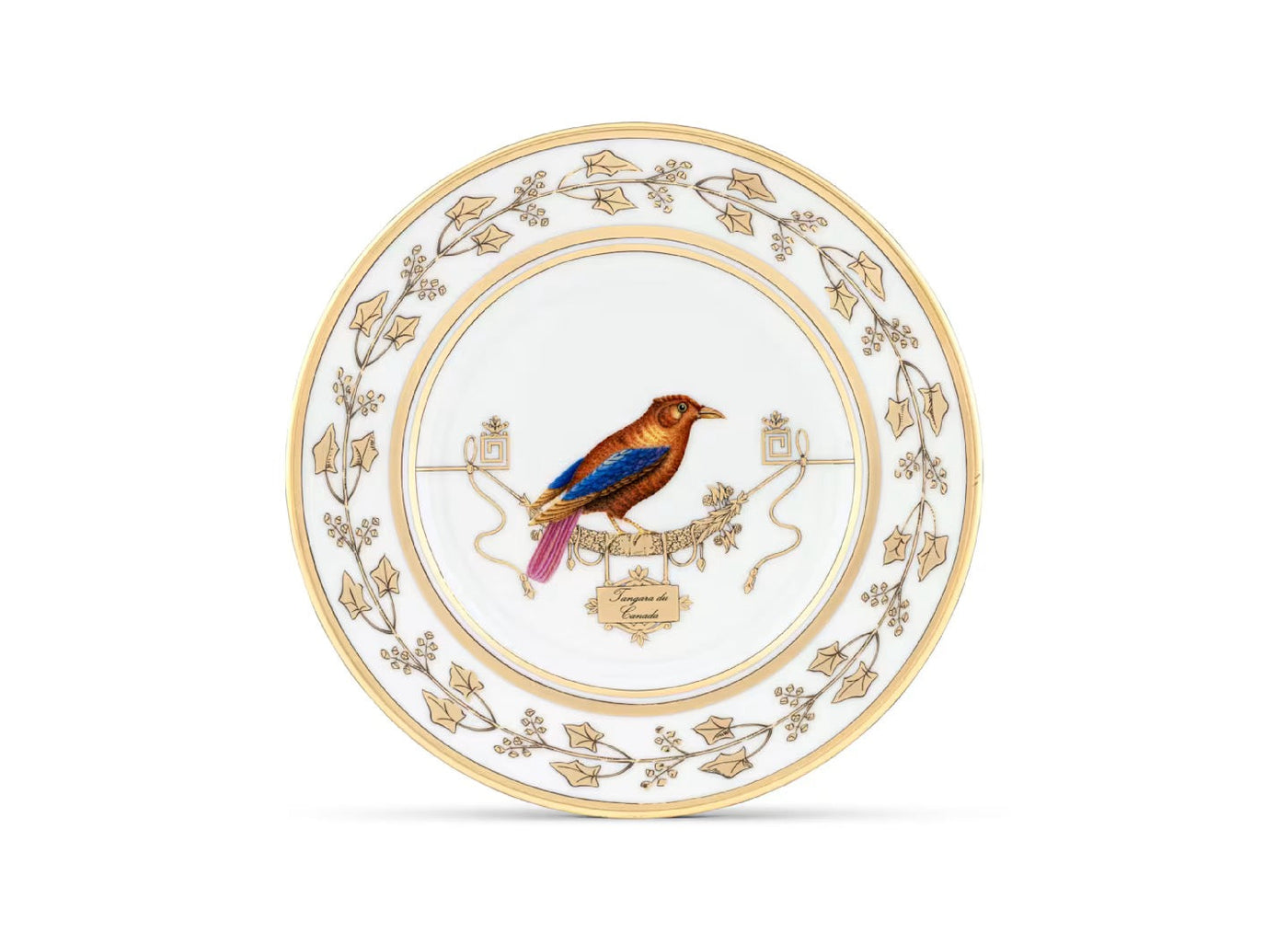 GINORI 1735 VOLIÈRE Collection PADDA bread plate