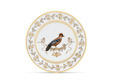GINORI 1735 VOLIÈRE Collection PERROQUET NESTOR bread plate