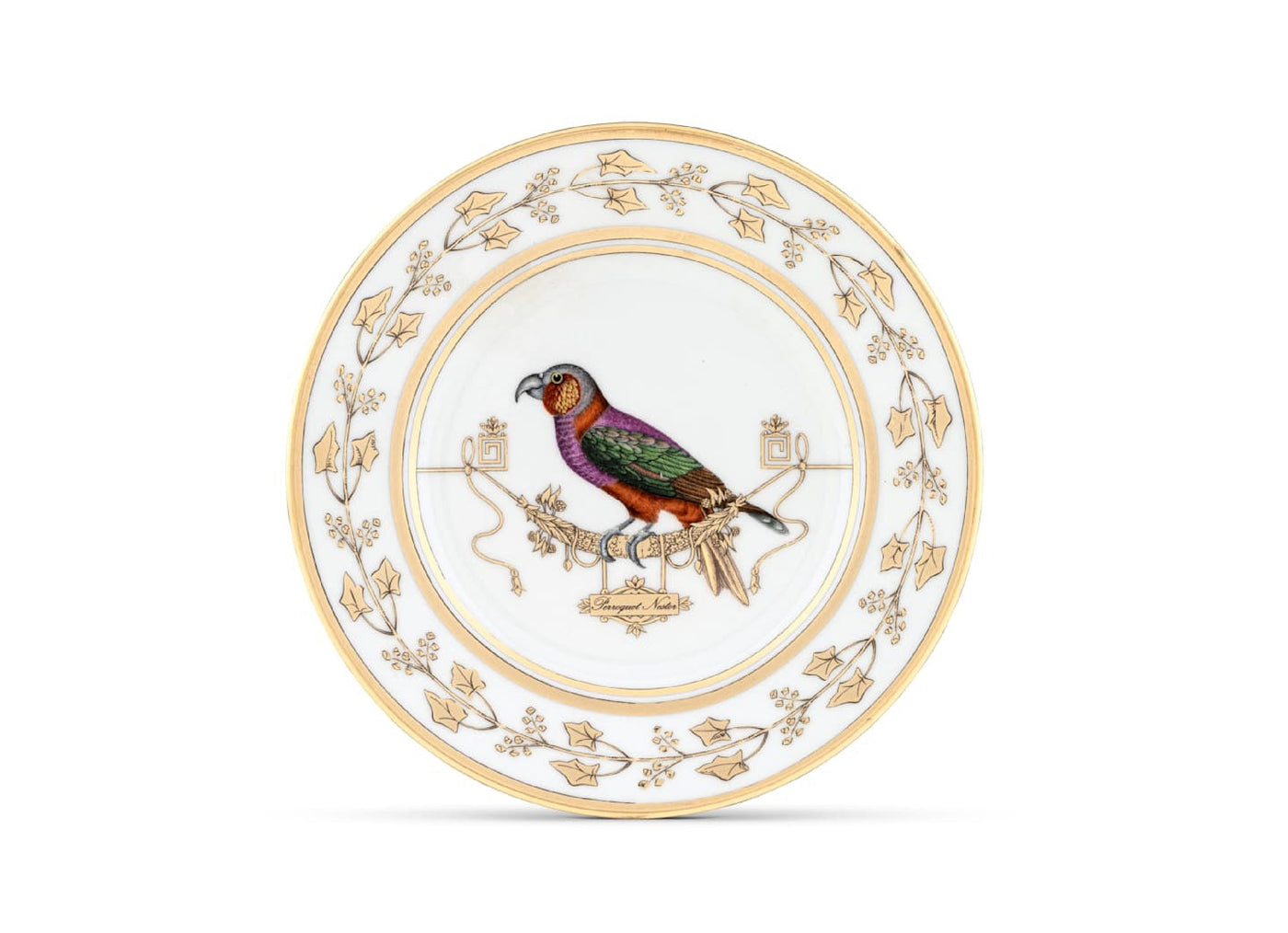 GINORI 1735 VOLIÈRE Collection PADDA bread plate