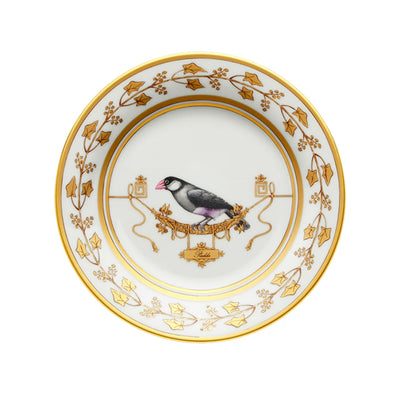 GINORI 1735 VOLIÈRE Collection PADDA bread plate