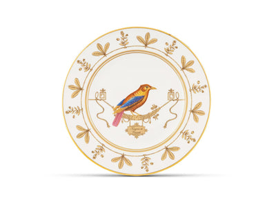 GINORI 1735 VOLIÈRE Collection PERROQUET NESTOR Charger plate