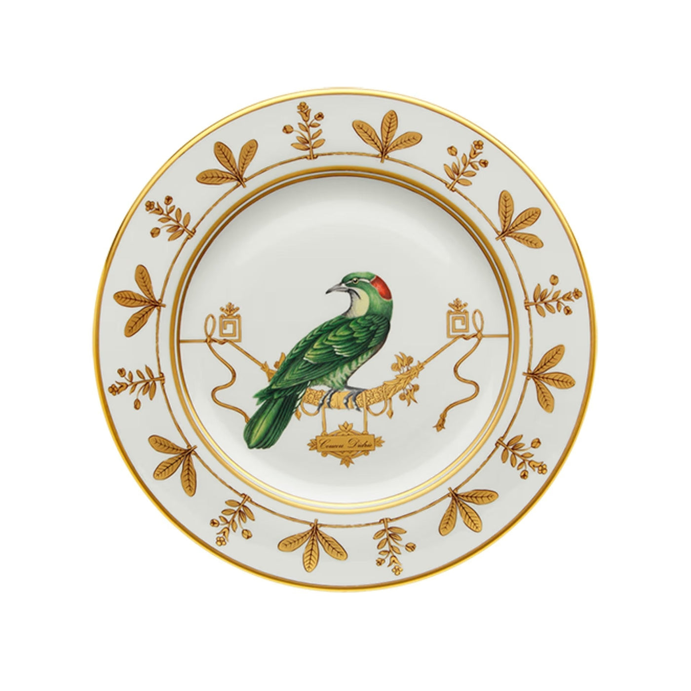 GINORI 1735 VOLIÈRE Collection PERROQUET NESTOR Charger plate