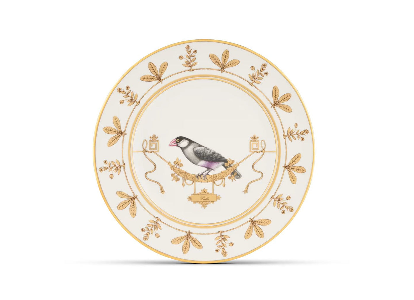 GINORI 1735 VOLIÈRE Collection PERROQUET NESTOR Charger plate