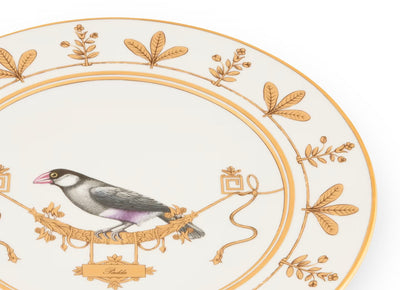 GINORI 1735 VOLIÈRE Collection LA BRÈVE Charger plate