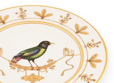 GINORI 1735 VOLIÈRE Collection LA BRÈVE Charger plate