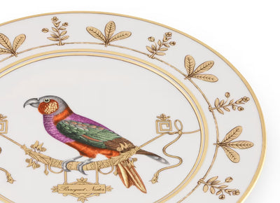 GINORI 1735 VOLIÈRE Collection PERROQUET NESTOR Charger plate