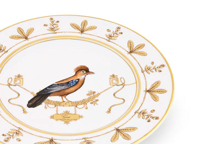 GINORI 1735 VOLIÈRE Collection GEAI Charger plate