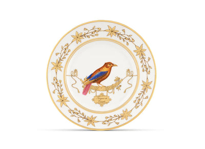 GINORI 1735 VOLIÈRE Collection GEAI flat plate