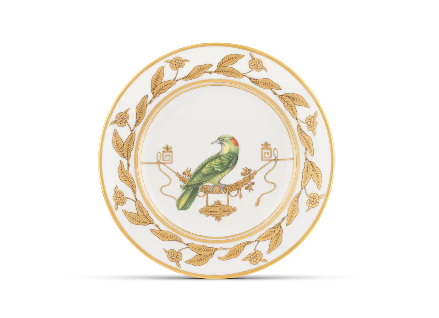 GINORI 1735 VOLIÈRE Collection COUCOU DIDRIE dessert plate