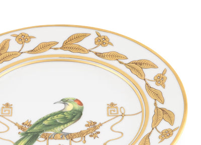 GINORI 1735 VOLIÈRE Collection COUCOU DIDRIE dessert plate