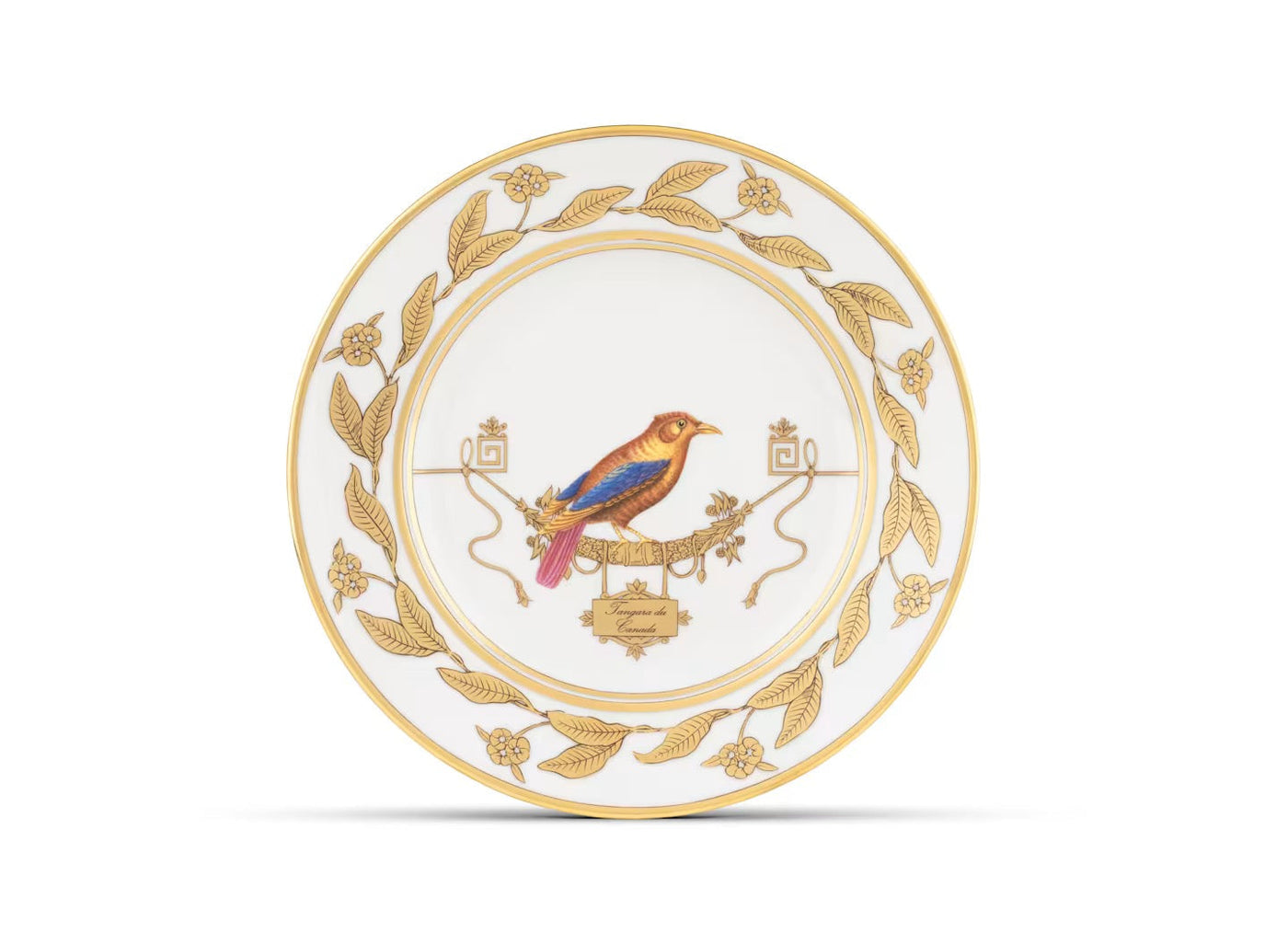 GINORI 1735 VOLIÈRE Collection LA BRÈVE dessert plate