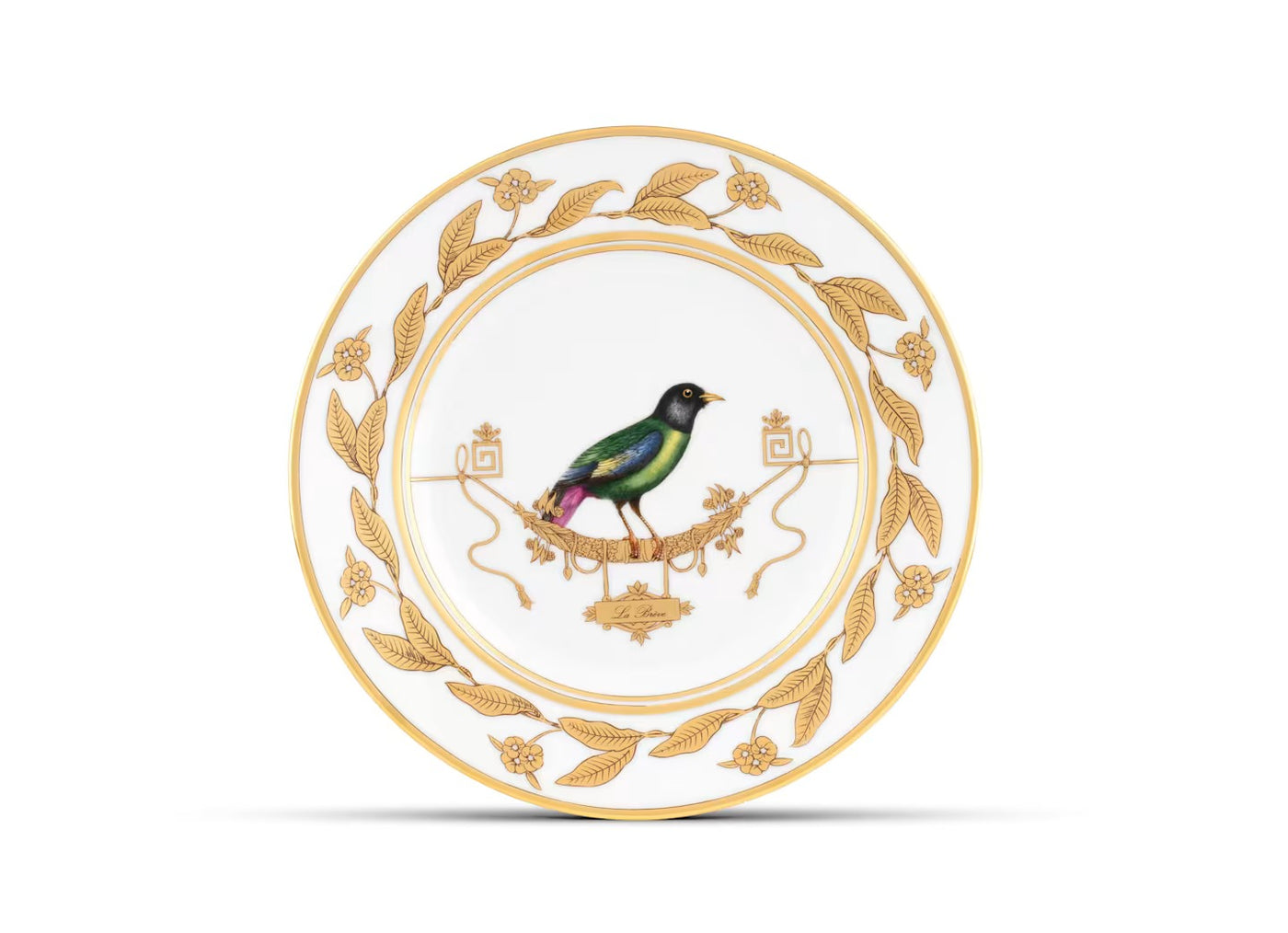 GINORI 1735 VOLIÈRE Collection LA BRÈVE dessert plate