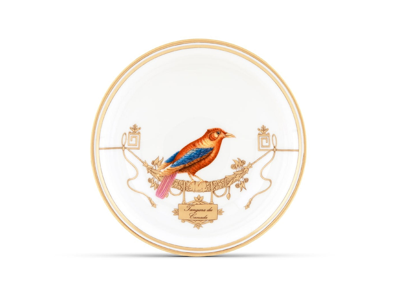 GINORI 1735 VOLIÈRE Collection PERROQUET NESTOR small bowl