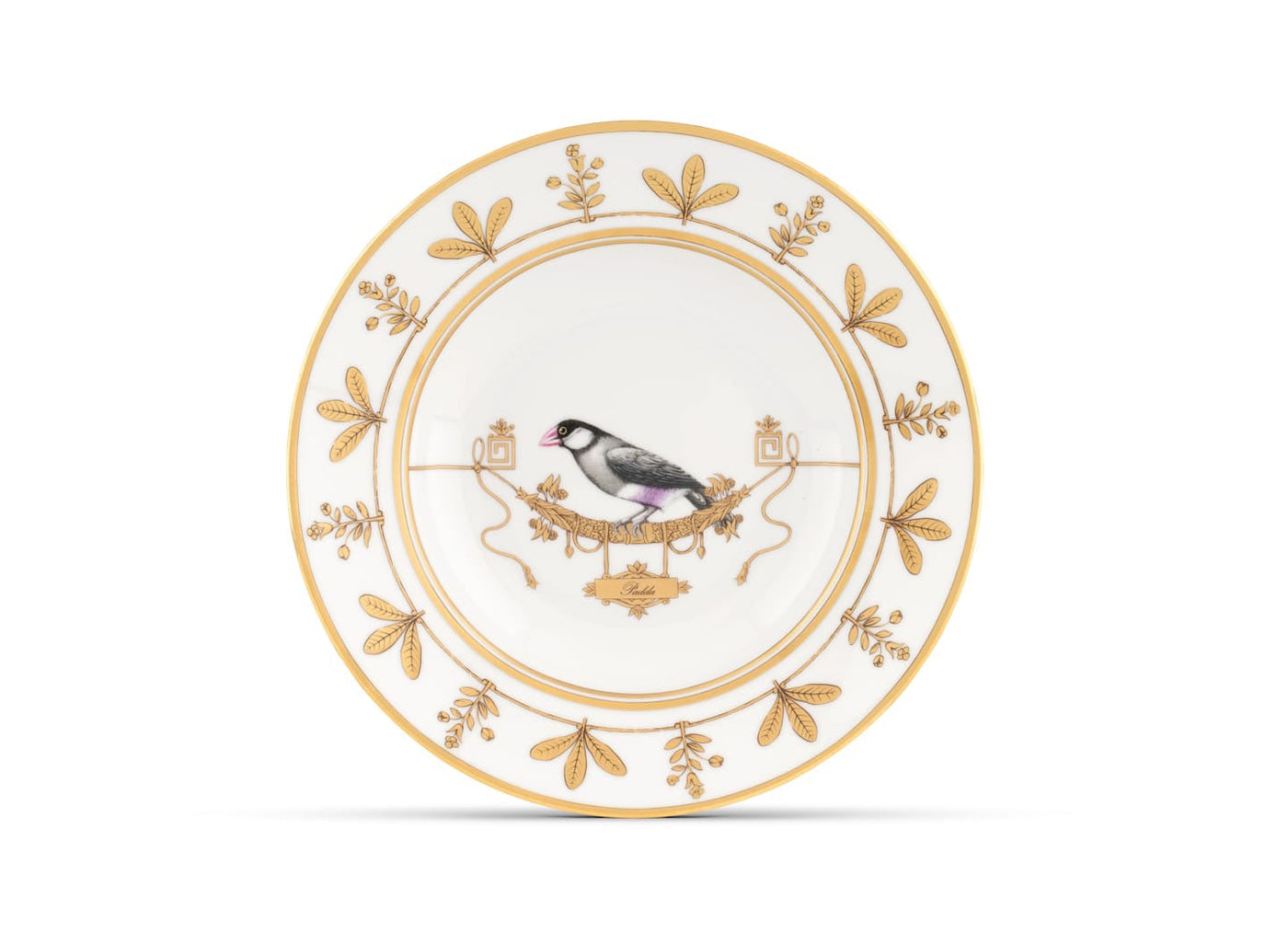 GINORI 1735 VOLIÈRE Collection COUCOU DIDRIE soup plate