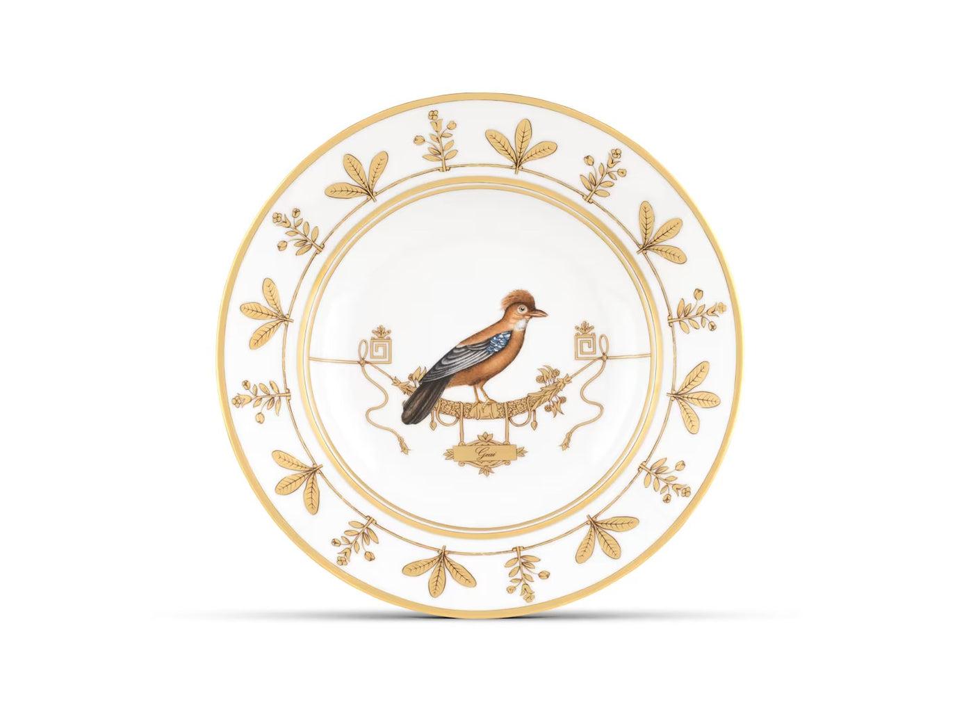 GINORI 1735 VOLIÈRE Collection COUCOU DIDRIE soup plate