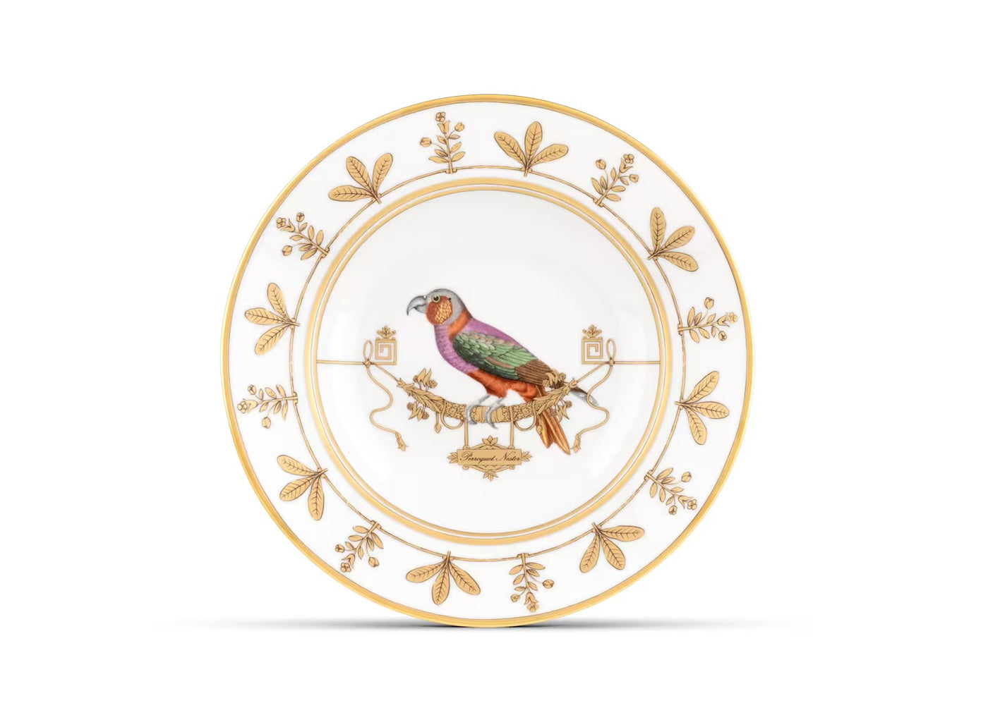 GINORI 1735 VOLIÈRE Collection COUCOU DIDRIE soup plate
