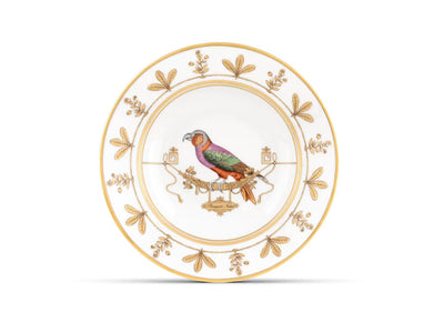 GINORI 1735 VOLIÈRE Collection COUCOU DIDRIE soup plate