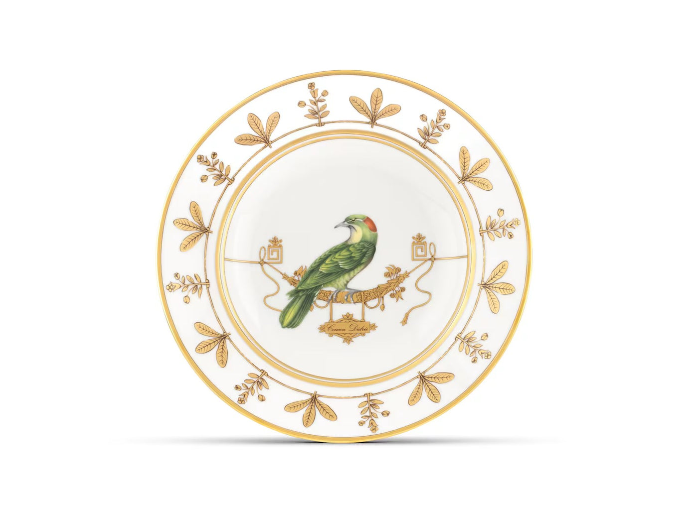 GINORI 1735 VOLIÈRE Collection COUCOU DIDRIE soup plate