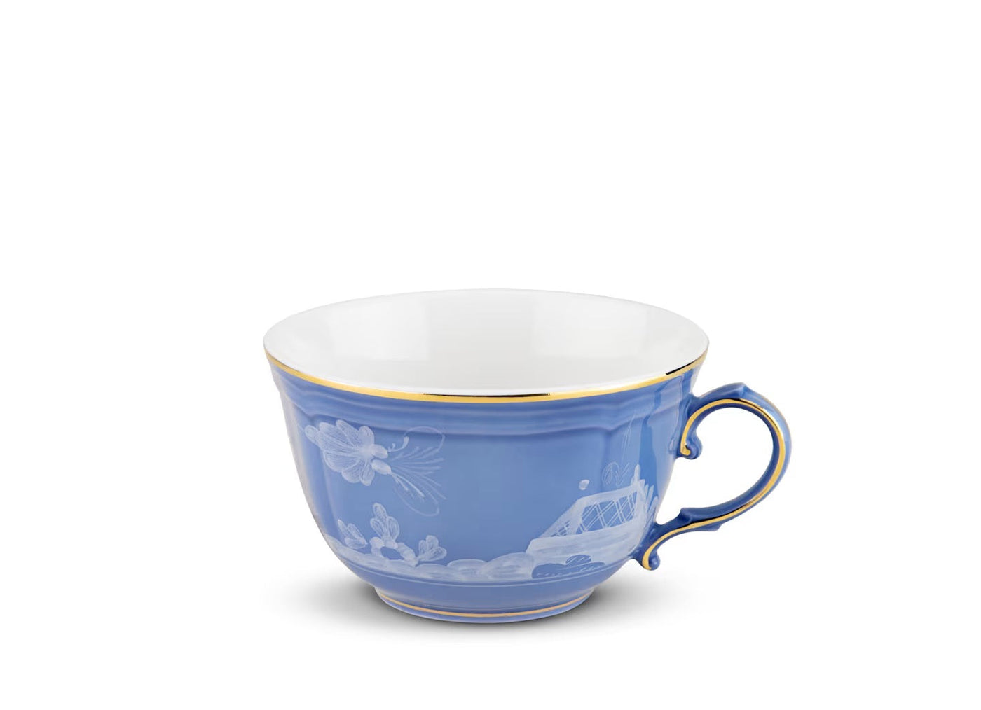 GINORI 1735 IRIS ORIENTE ITALIANO set of 2 tea cups