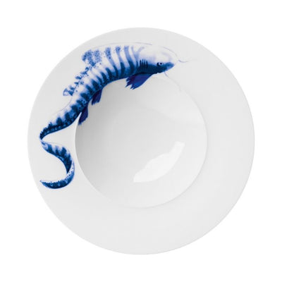 HERING BERLIN motif zebra shark Pasta Plate