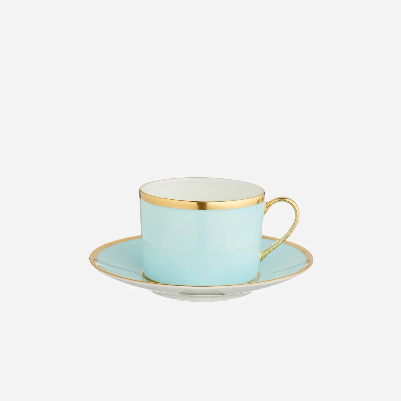 LEGLE Sous Le Soleil Ice Blue Tea Cup & Saucer