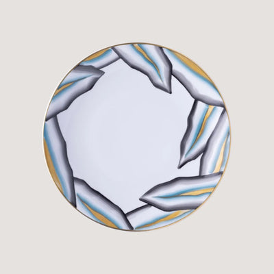 Marie Daage Verdure  Blue Céleste Custom Dinnerware