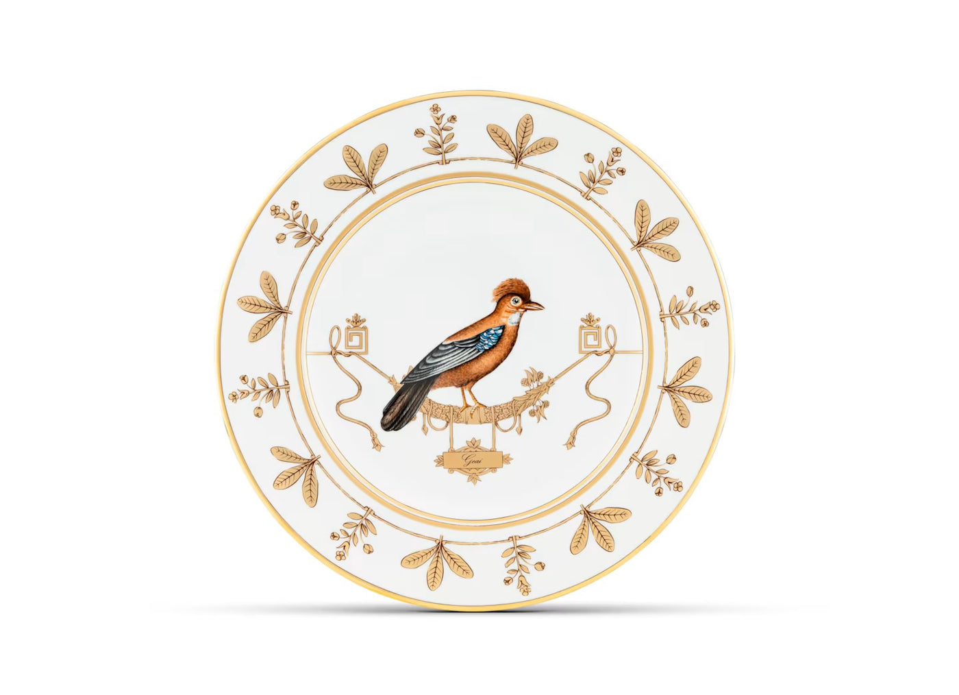 GINORI 1735 VOLIÈRE Collection LA BRÈVE bread plate
