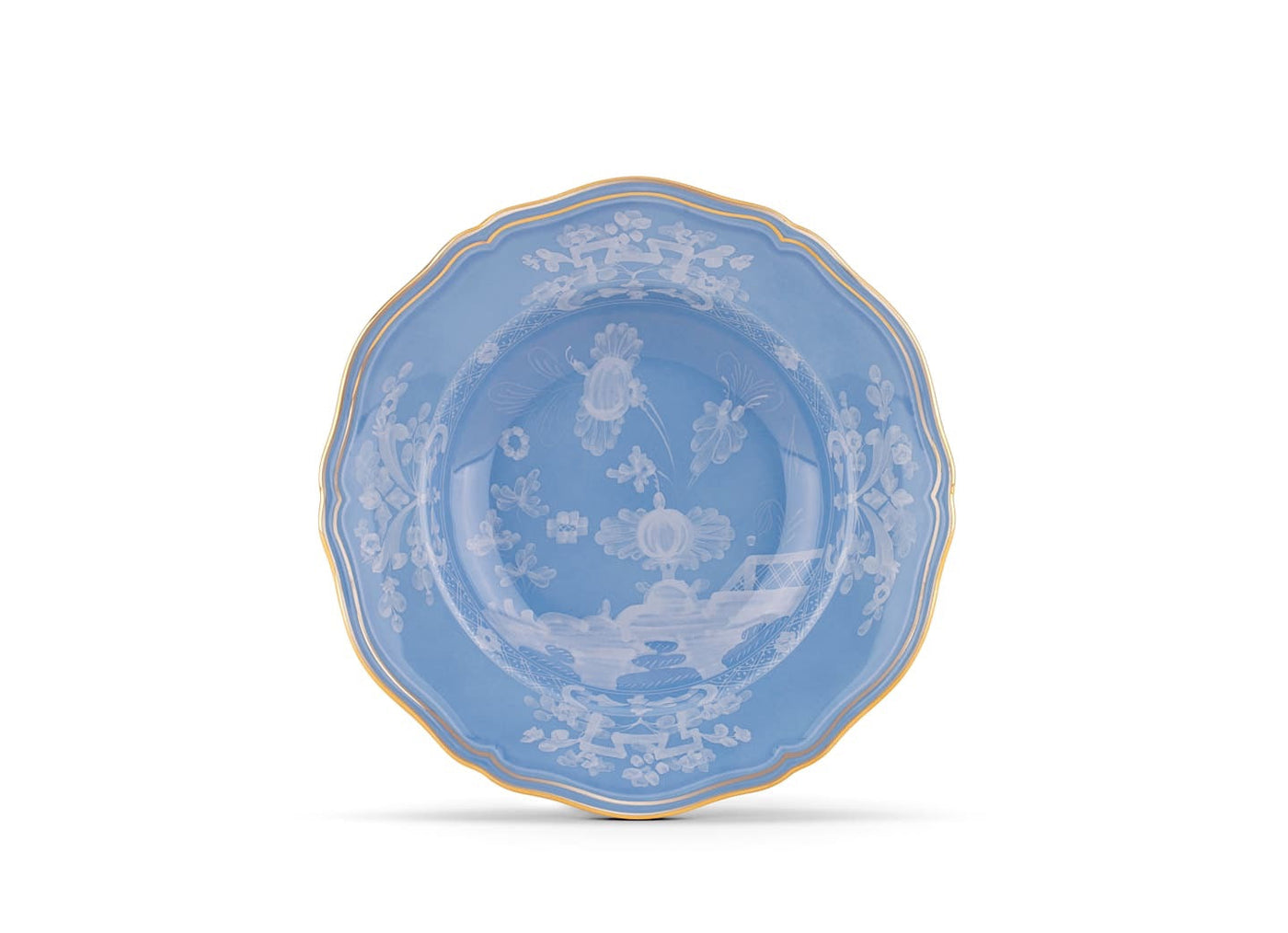 GINORI 1735 AURUM ORIENTE ITALIANO set of 2 soup plates