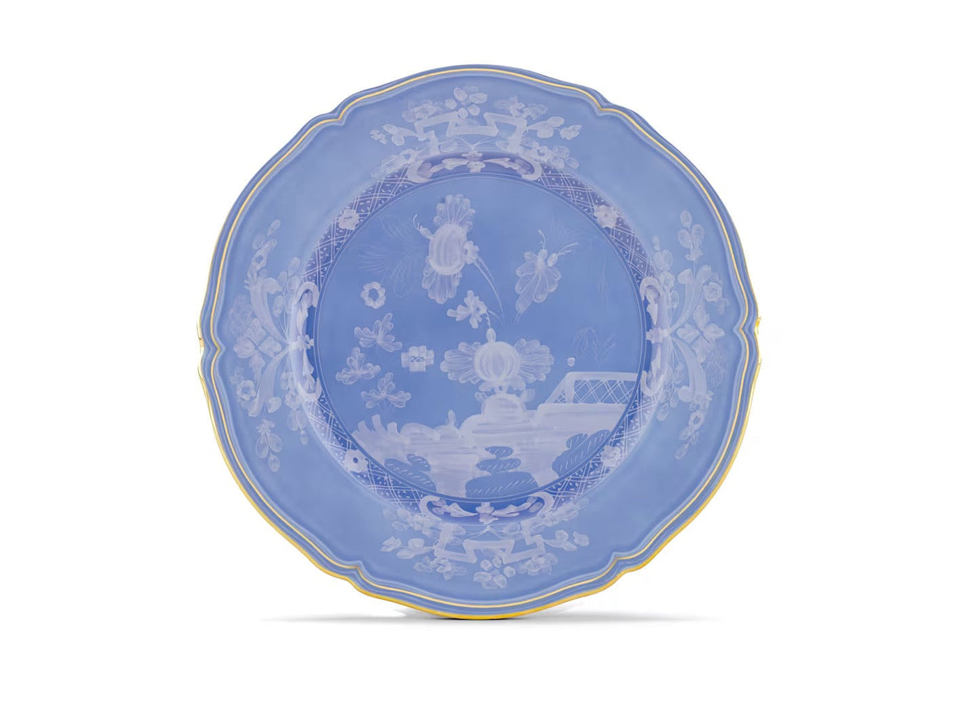 GINORI 1735 PERVINCA ORIENTE ITALIANO set of 2 flat plates