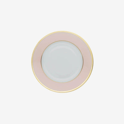 LEGLE Sous Le Soleil Pale Yellow Dinner Plate