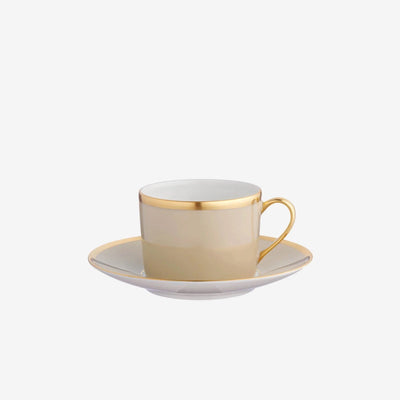 LEGLE Sous Le Soleil Ice Blue Tea Cup & Saucer