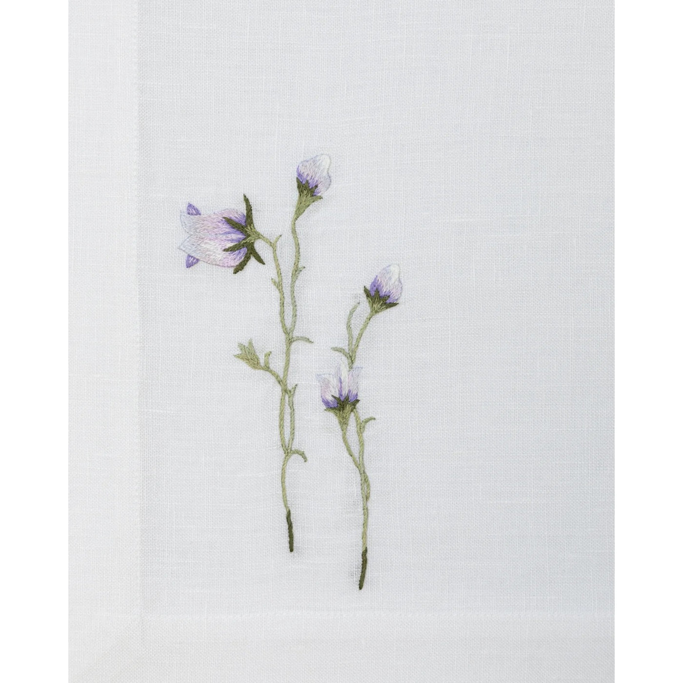 Gayle Warwick Victoria -Viola  linen napkin