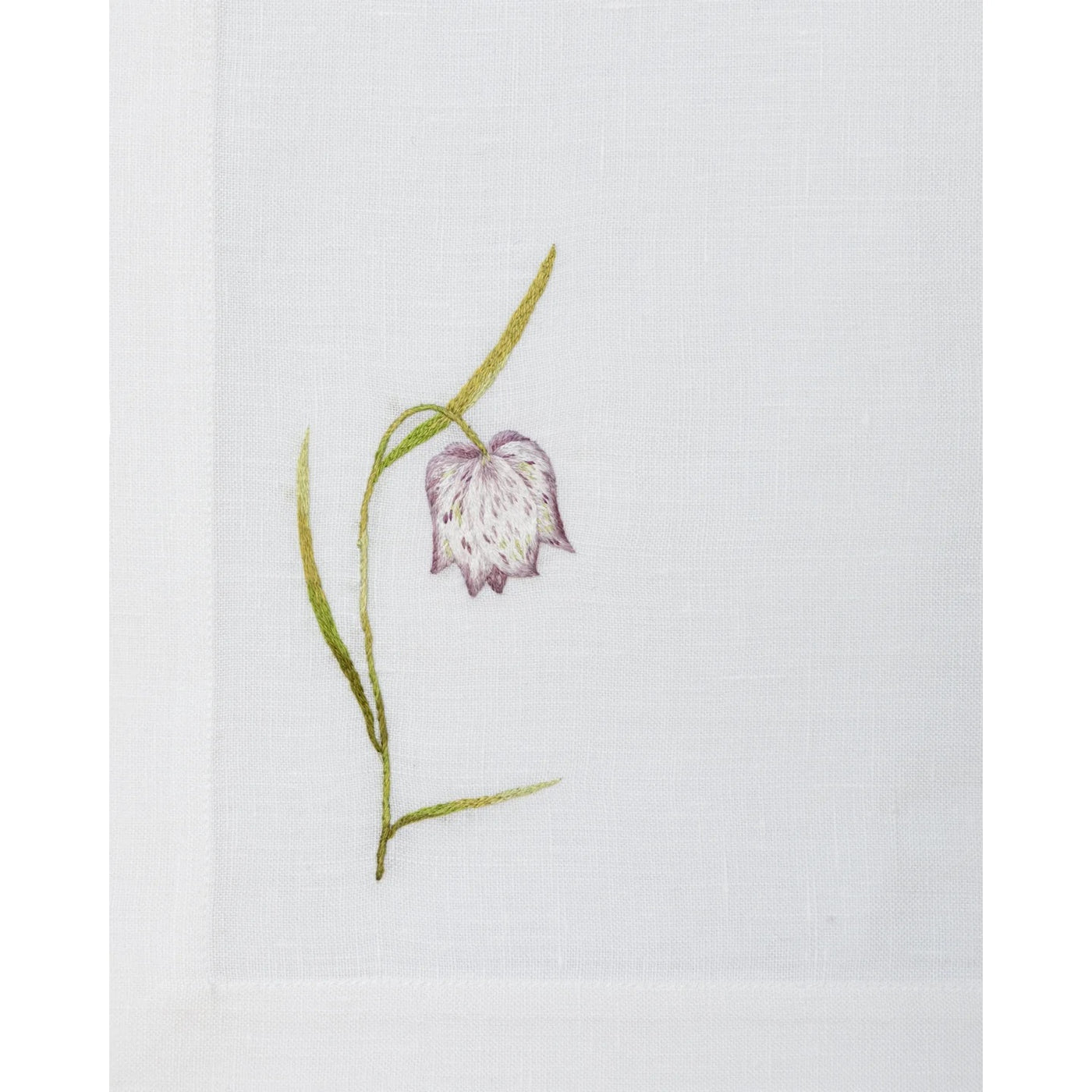 Gayle Warwick Victoria - Fritillary  linen napkin