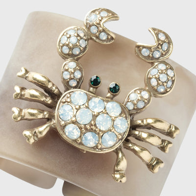 Joanna Buchanan - Crab resin napkin rings, grey, set of four