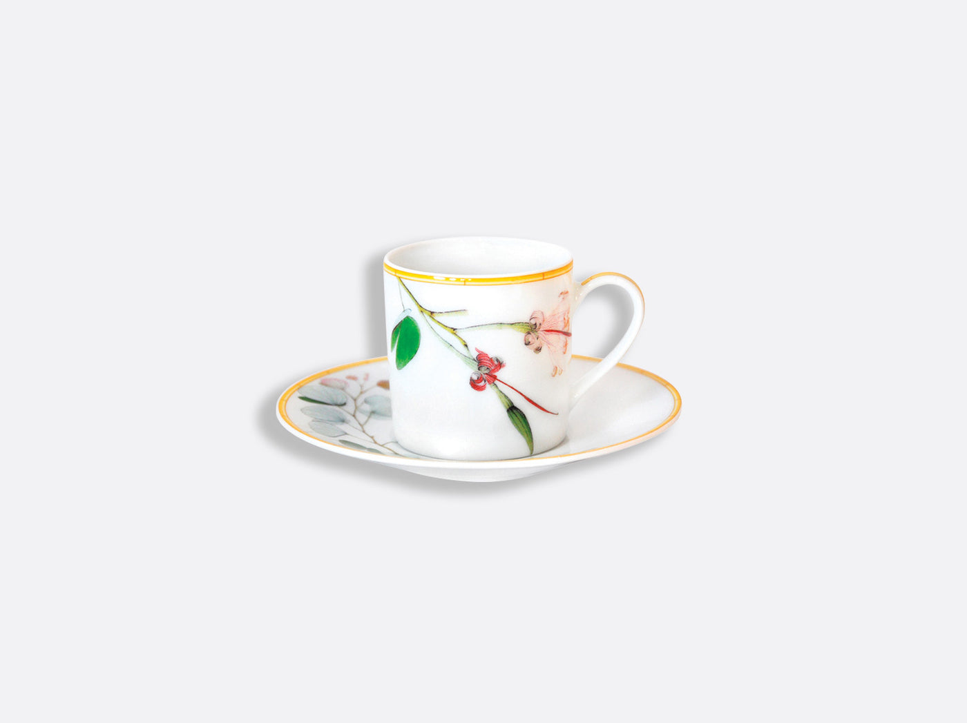 Jardin Indien Espresso cup and saucer 3 oz