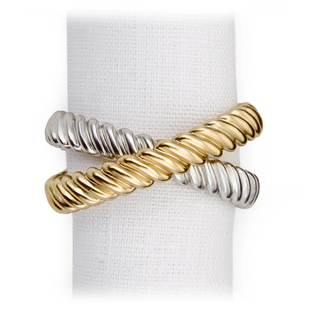 L'Objet - Deco Twist Napkin Jewels (Set of 4)