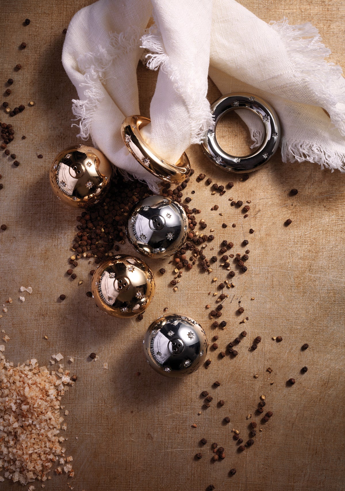 L'Objet - Stars Spice Jewels (set of 2) - Silver