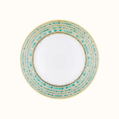 ROBERT HAVILAND & C. PARLON - Syracuse Turquoise-Dinner plate