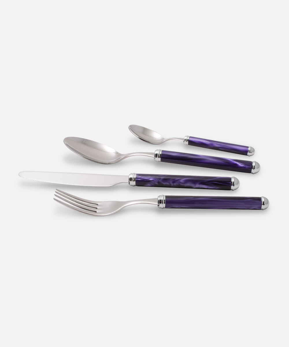 Rodi Violet 4 pieces table set