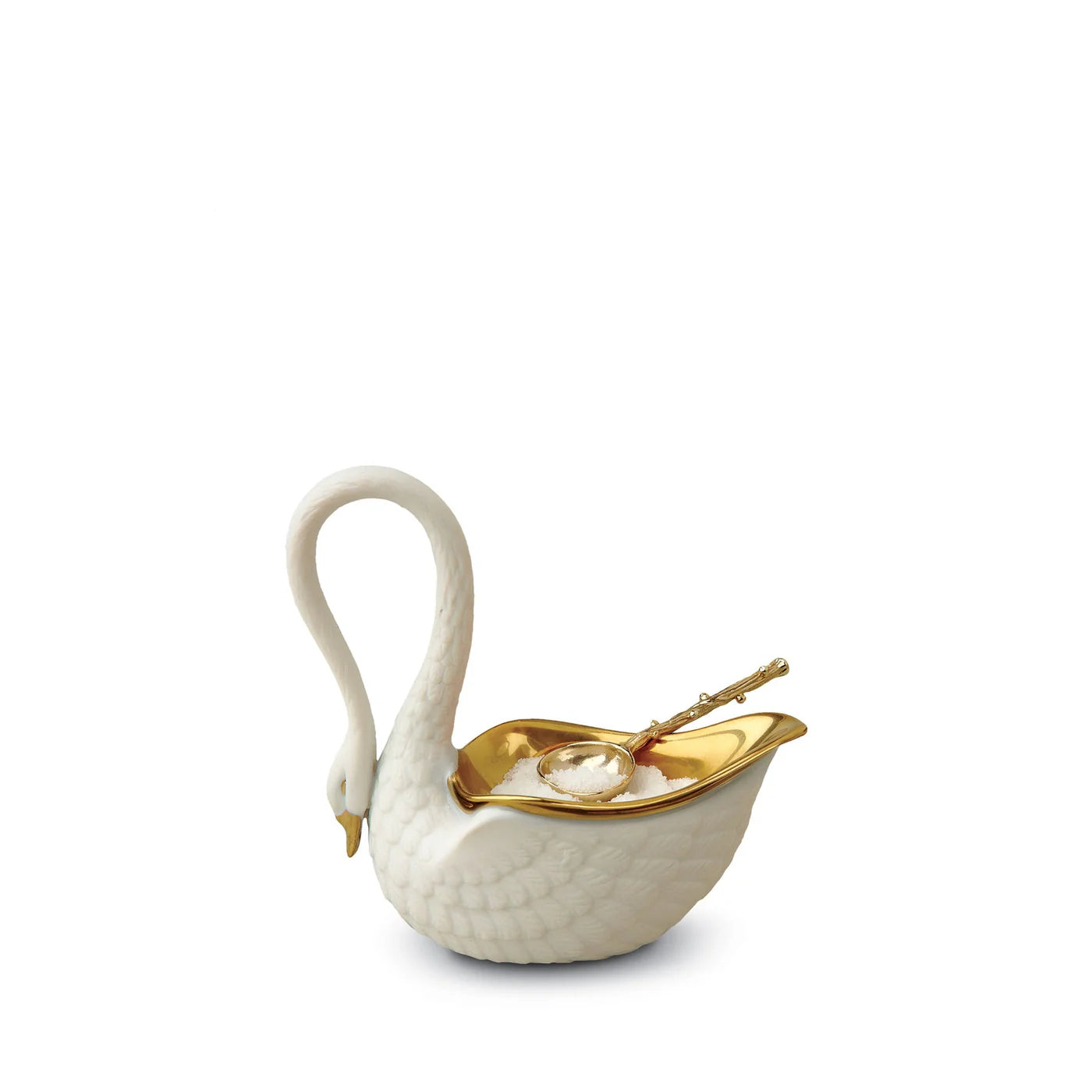 L'Objet - Swan Salt Cellar White