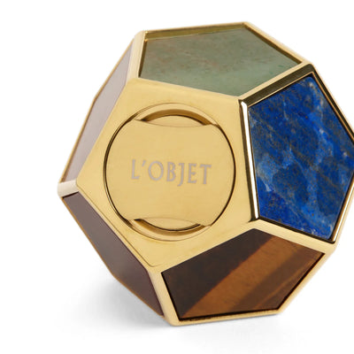 L'Objet - Pentagon Spice Jewels - Multistone + 24k Gold (Set of 2)