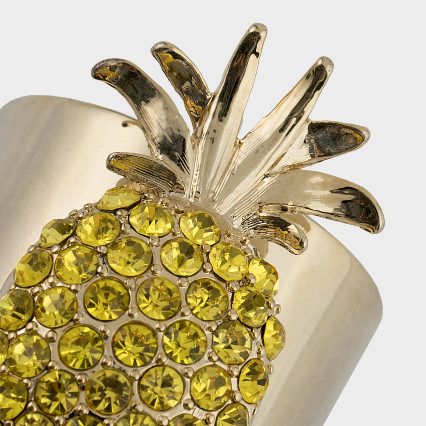 Joanna Buchanan - Pineapple napkin rings, yellow, set of two