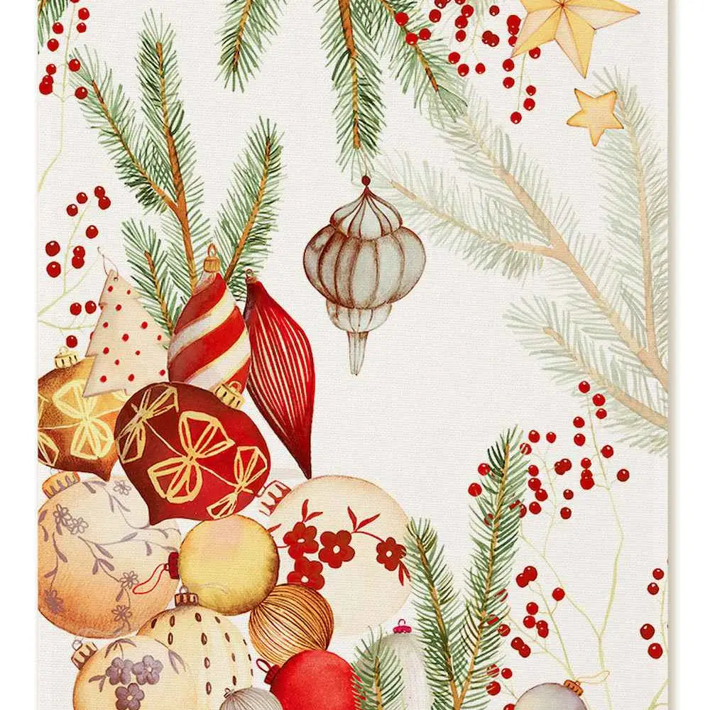 Italian Lines - Kitchen Towels "Jingle", 100% Made in Italy