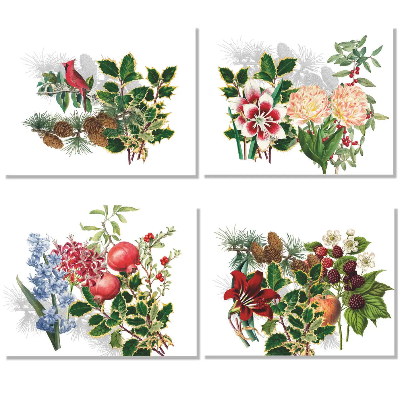 Italian Lines - Set of 4 Placemats "Natalia" 100% Linen Made in Italy