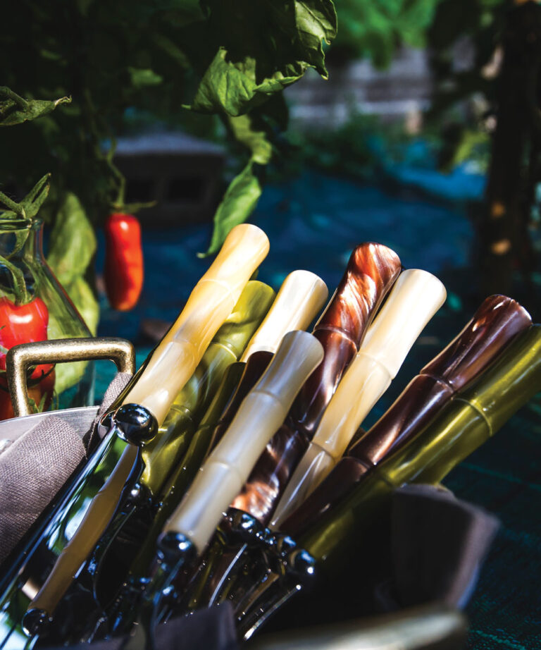 Bamboo Green 4 pieces table set