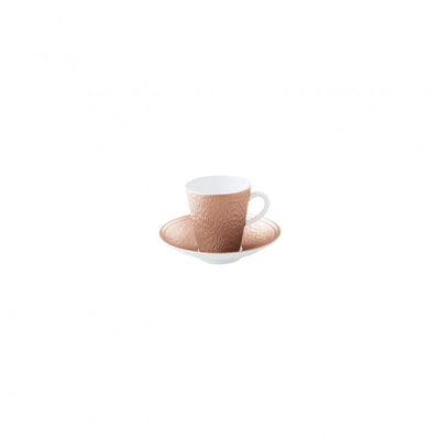 Raynaud Mineral - Cuivre Coffee cup & saucer 12 cm