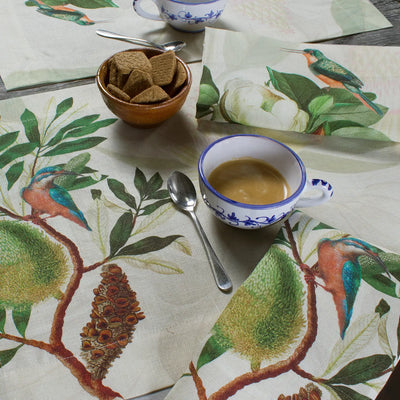 Italian Lines - Set of 4 Loma Napkins 100% Made in Italy