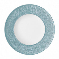 Raynaud Minerale Iris Flat plate with engraved rim 27 cm