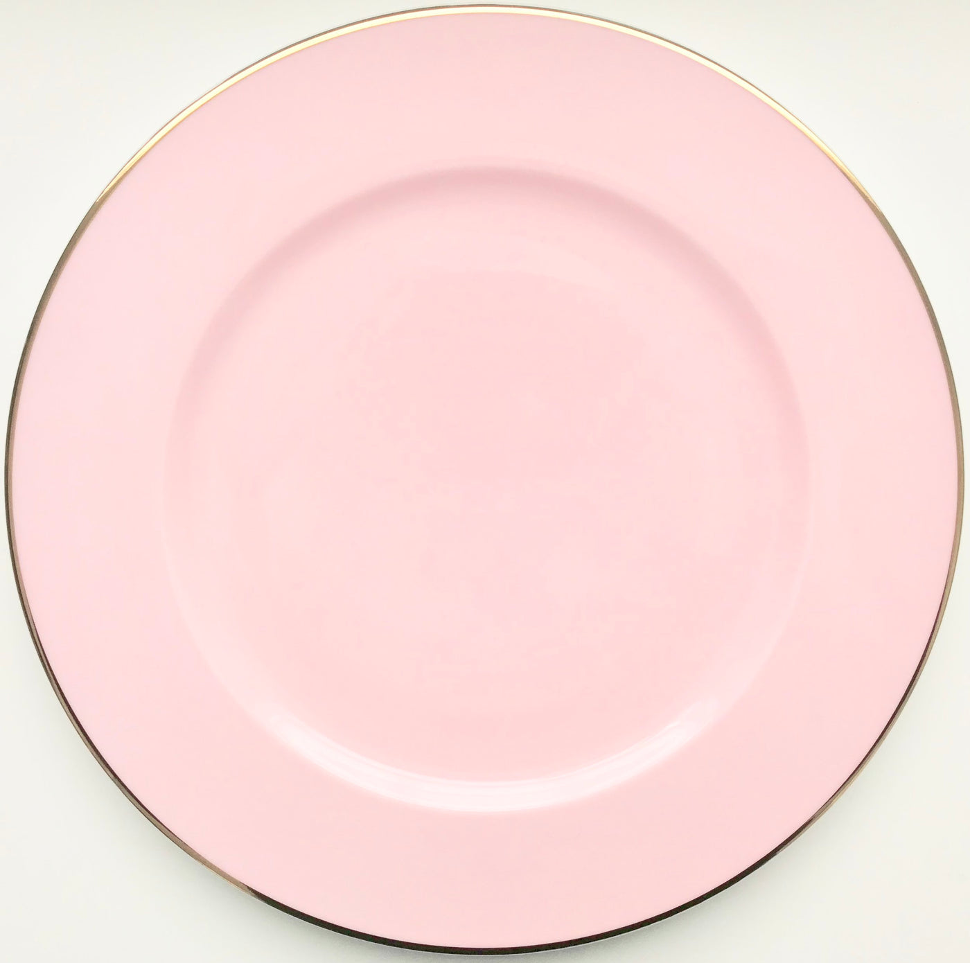 Anna Weatherley Designs - Pink Colored Charger Plate